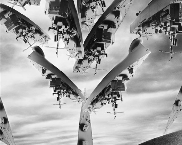 Photomontage Lilith Sends Out the Destroyers by conceptual artist Lorraine O’Grady.