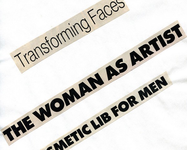 The Renaissance Man Is Back in Business (Part 7 of 11), Cutting Out the New York Times, newspaper poems by Lorraine O’Grady.