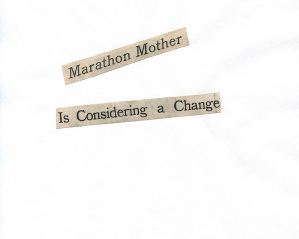 Missing Persons (Part 2 of 13), Cutting Out the New York Times, newspaper poems by Lorraine O’Grady.