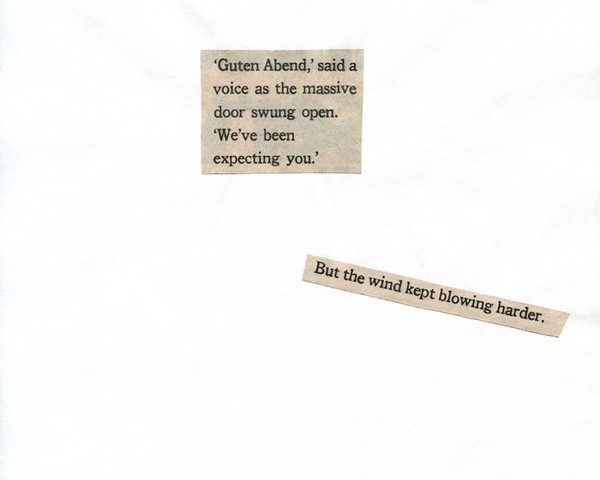 Missing Persons (Part 3 of 13), Cutting Out the New York Times, newspaper poems by Lorraine O’Grady.