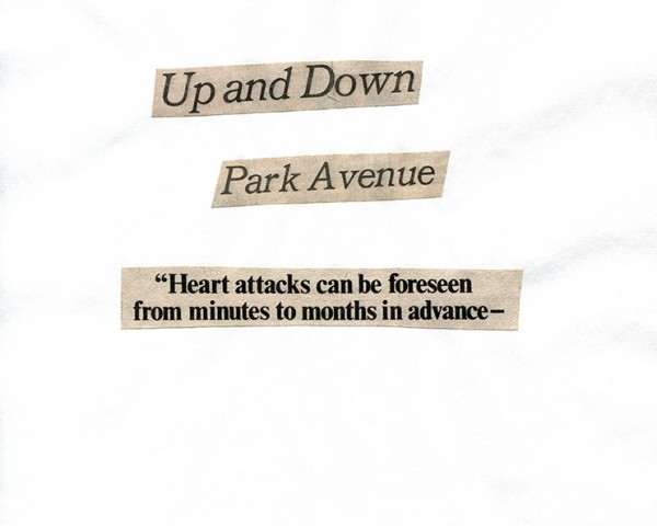 Missing Persons (Part 5 of 13), Cutting Out the New York Times, newspaper poems by Lorraine O’Grady.