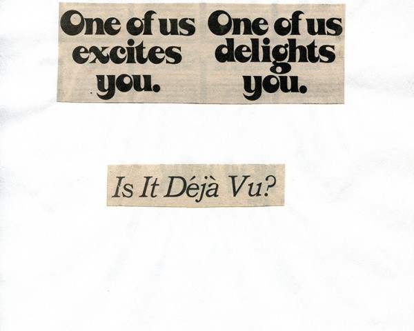 Just the two of us (Part 8 of 8), Cutting Out the New York Times, newspaper poems by Lorraine O’Grady.