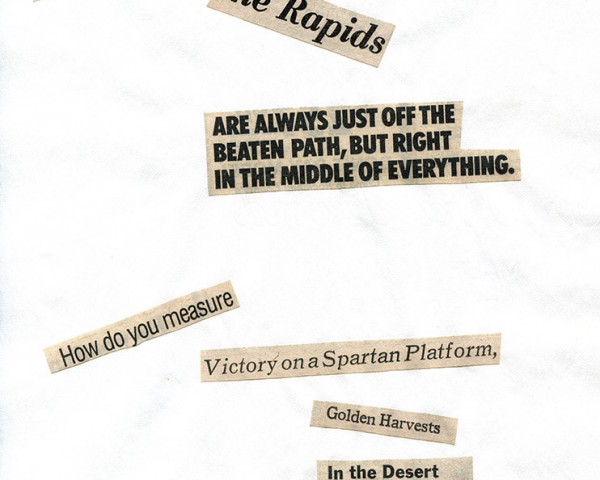 Heard My Sister Speak My Name (Part 2 of 8), Cutting Out the New York Times, newspaper poems by Lorraine O’Grady.