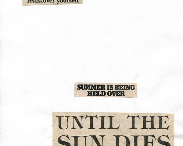 Heard My Sister Speak My Name (Part 8 of 8), Cutting Out the New York Times, newspaper poems by Lorraine O’Grady.