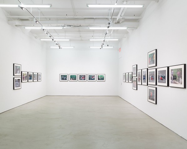Lorraine O’Grady, Rivers First Draft, installation view, Alexander Gray Associates, New York, 2015.