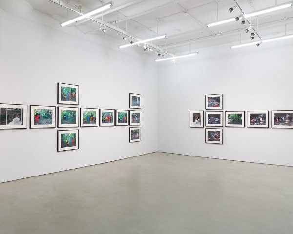 Lorraine O’Grady, Rivers First Draft, installation view, Alexander Gray Associates, New York, 2015.