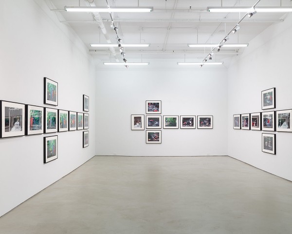 Lorraine O’Grady, Rivers First Draft, installation view, Alexander Gray Associates, New York, 2015.