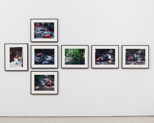 Lorraine O’Grady, Rivers First Draft, installation view, Alexander Gray Associates, New York, 2015.