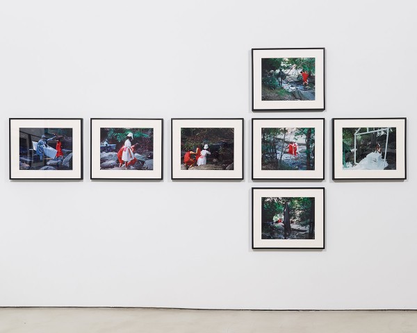 Lorraine O’Grady, Rivers First Draft, installation view, Alexander Gray Associates, New York, 2015.