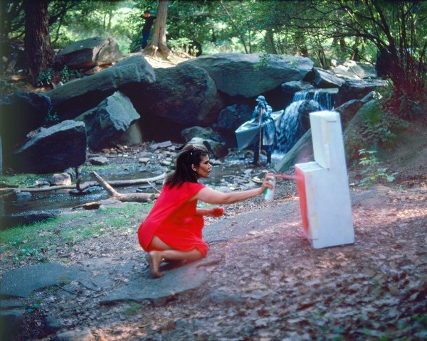 The stove becomes more and more red, performance Rivers First Draft by Lorraine O’Grady.