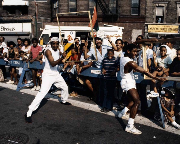 Art Is. . . (Guys in a Crowd), performance by Lorraine O’Grady.