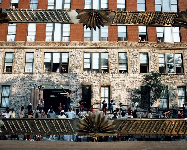 Art Is. . . (Stone and Brick with Egyptian Motif), performance by Lorraine O’Grady.