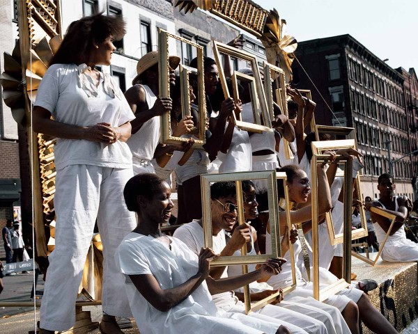 Art Is. . . (Troupe with Mlle Bourgeoise Noire), performance by Lorraine O’Grady.