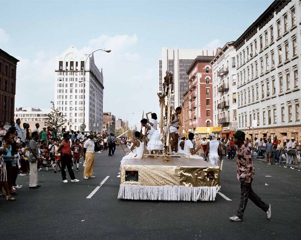Art Is. . . (Float on the 125th Street), performance by Lorraine O’Grady.