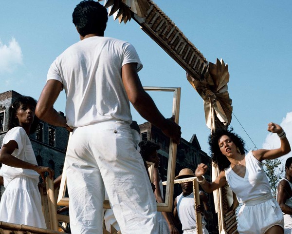 Art Is. . . (Dancing on Flatbed), performance by Lorraine O’Grady.