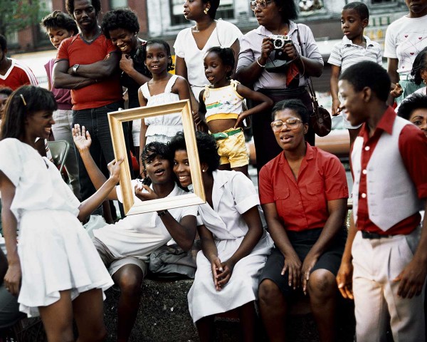 Art Is. . . (Women in Crowd Framed), performance by Lorraine O’Grady.