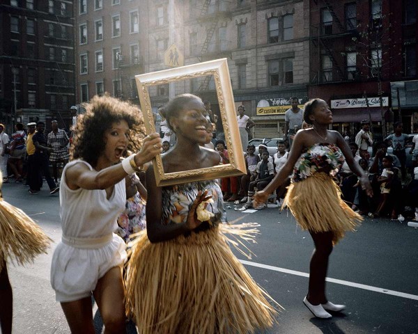 Art Is. . . (Dancer in Grass Skirt), performance by Lorraine O’Grady.