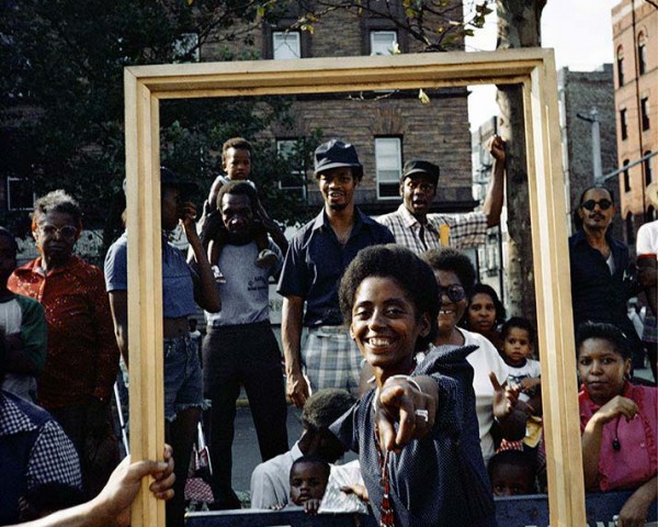 Art Is. . . (Girl Pointing), performance by Lorraine O’Grady.