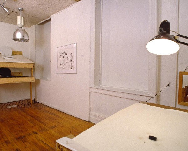 The Black and White Show, Installation View, Artists Randy Williams and Jean Dupuys.