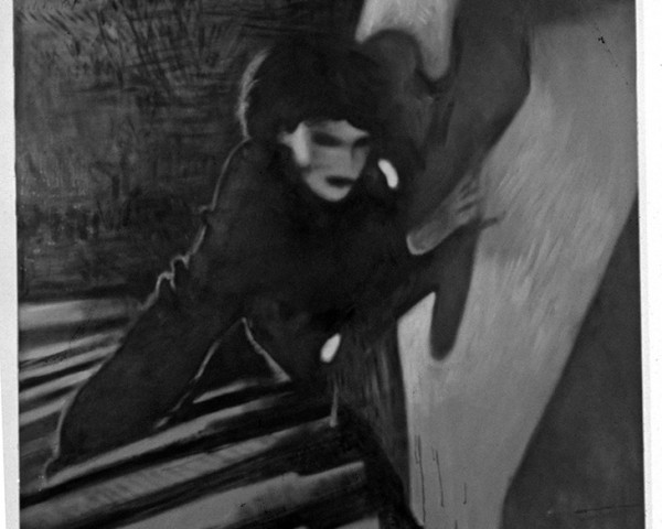 The Black and White Show, artwork of artist Louis Renzoni.