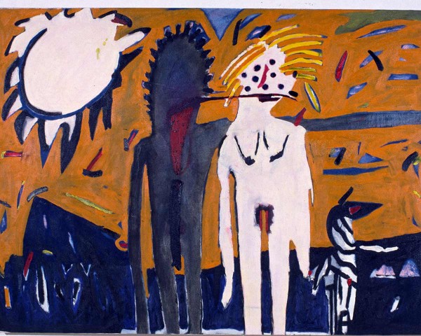 The Black and White Show, artwork of artist George Mingo.