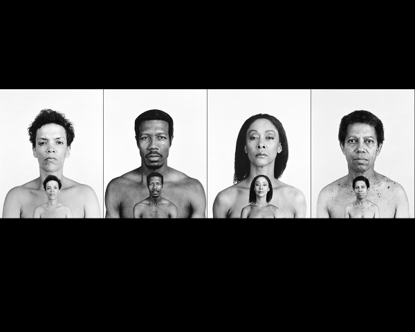 Photomontage Gaze (quadriptych), Body Is The Ground of My Experience by Lorraine O’Grady.