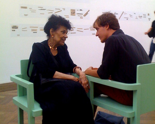 2010, "Strange Comfort," Kunsthalle Basel group show, Gallery 1 with work by O'Grady and Nick Mauss.