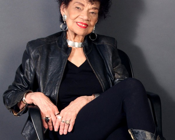 2014, Lorraine O'Grady, photo by Elia Alba, "The Supper Club" project, NY